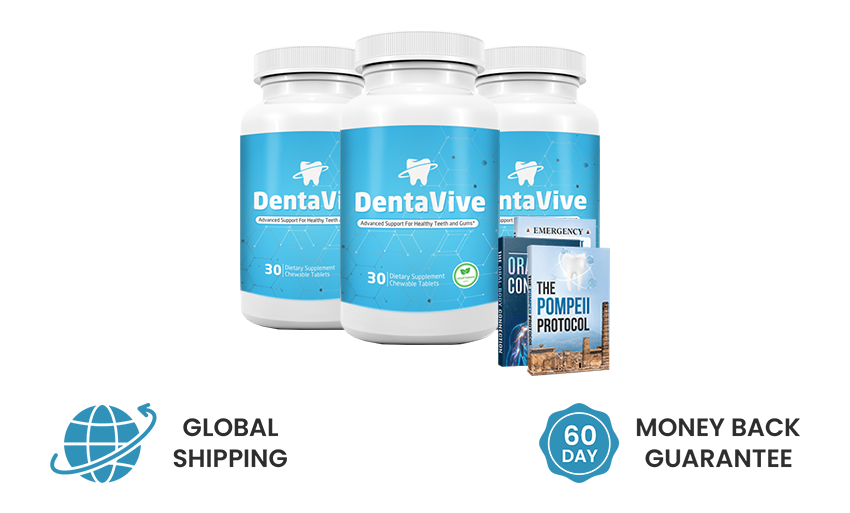 3 Bottles of DentaVive